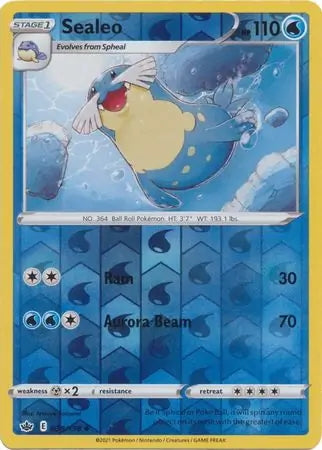 Chilling Reign Sealeo #38/198 reverse holo